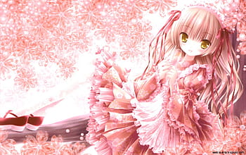 Cute anime girl pink kawaii HD phone wallpaper  Peakpx
