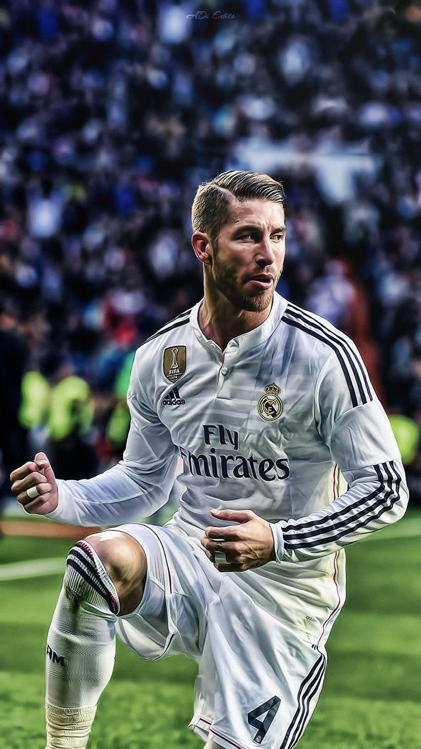 Sergio Ramos Real Madrid Lockscreen por adi fondo de pantalla del teléfono