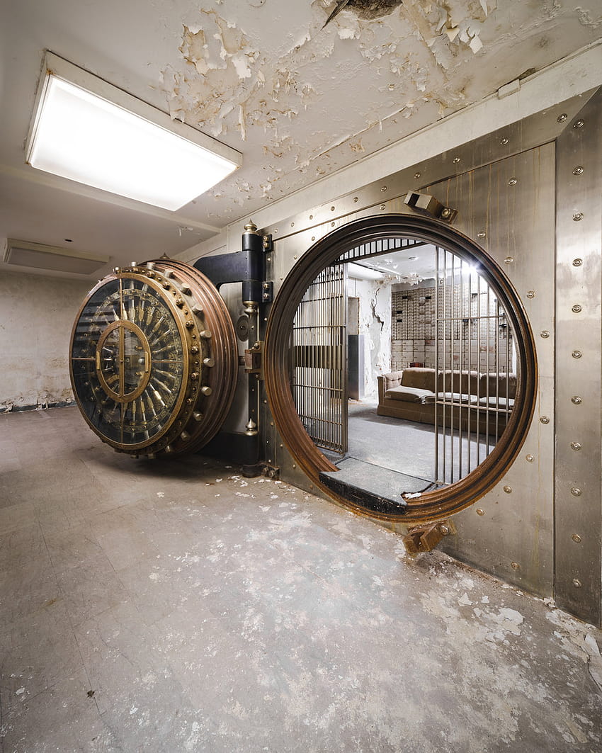Abandoned Bank Vault By Rebecca HD phone wallpaper