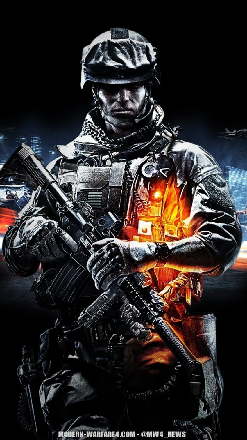 Videospiel Battlefield 3, Battlefield Mobile HD-Handy-Hintergrundbild