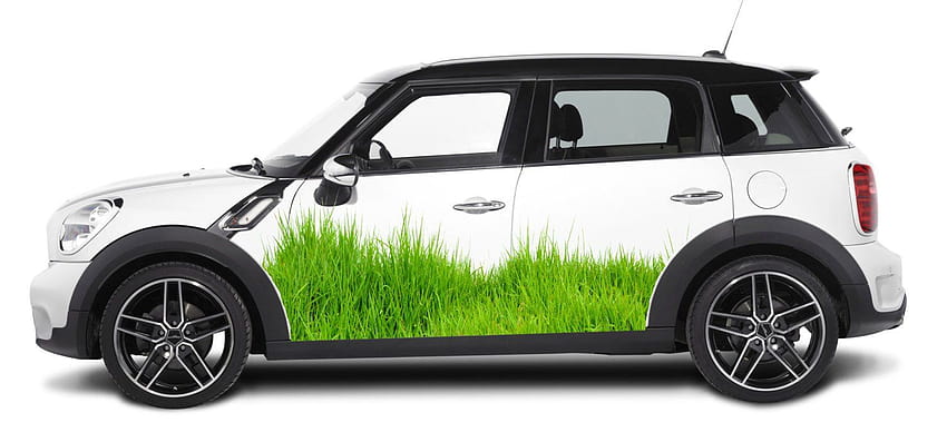 Green Grass Colored Side Vinyl Graphics, Grass Car Wrap, Full Color Car Vinyl Graphics, Landscaping Graphics for car vmcc005, vehicle wrap HD wallpaper