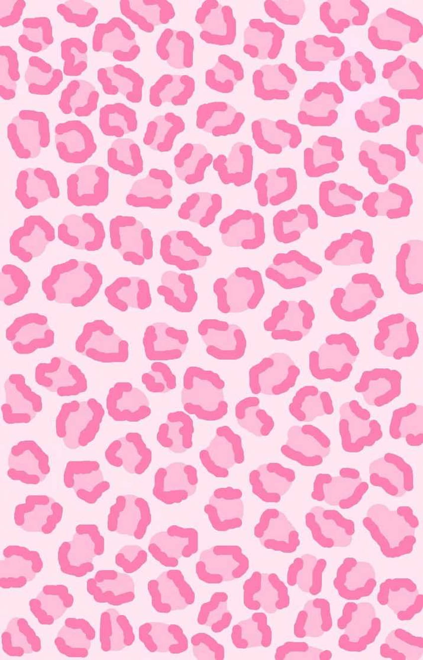 Flower Pattern In Pink Background Preppy Wallpaper Picture Background  Image And Wallpaper for Free Download