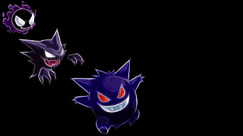 Shiny Mega Gengar by Flainfan on DeviantArt