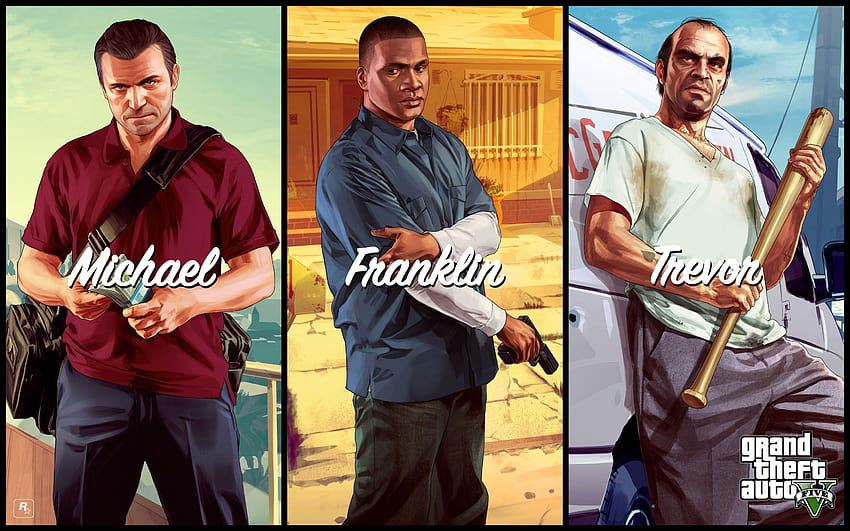 300 Grand Theft Auto V, Grand Theft Auto v Tapeta HD