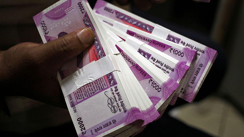 Indisches Geld, indisches Bargeld HD-Hintergrundbild