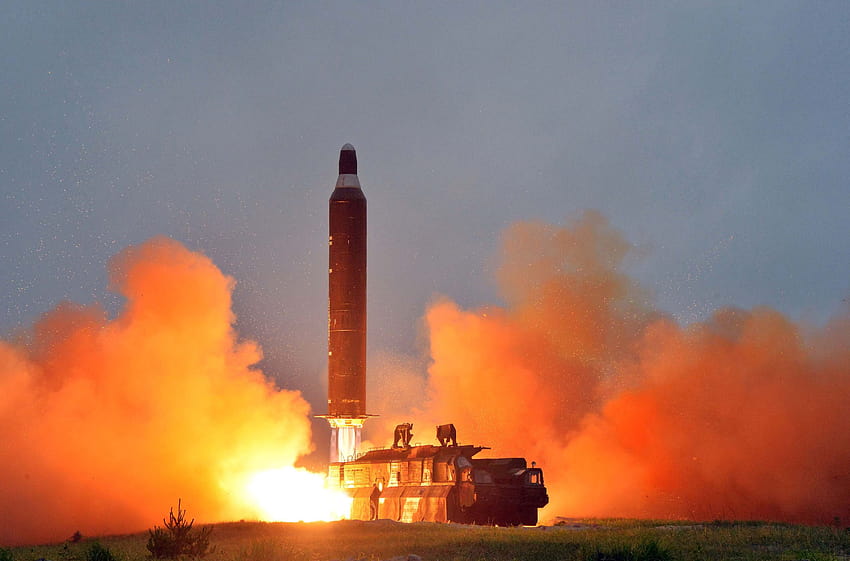 New show how North Korea is expanding its missile research, firing missiles HD wallpaper