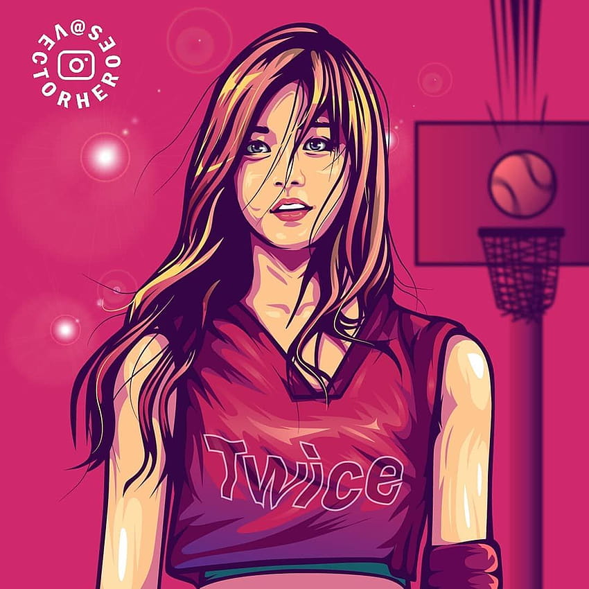 vectorheroes's Instagram : “3 Points . Chou tzuyu @twicetagram . Get this phone in our FB page . Special thanks = owner of the reference . HD phone wallpaper