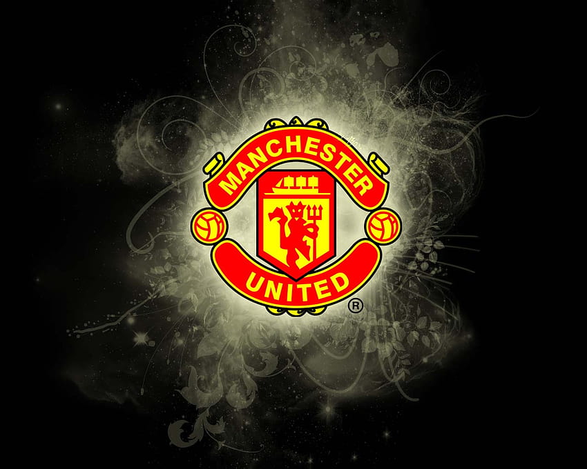 Manchester United, bol à logo Fond d'écran HD