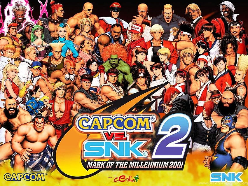 Capcom kontra SNK 2 ...tła, snk kontra capcom Tapeta HD