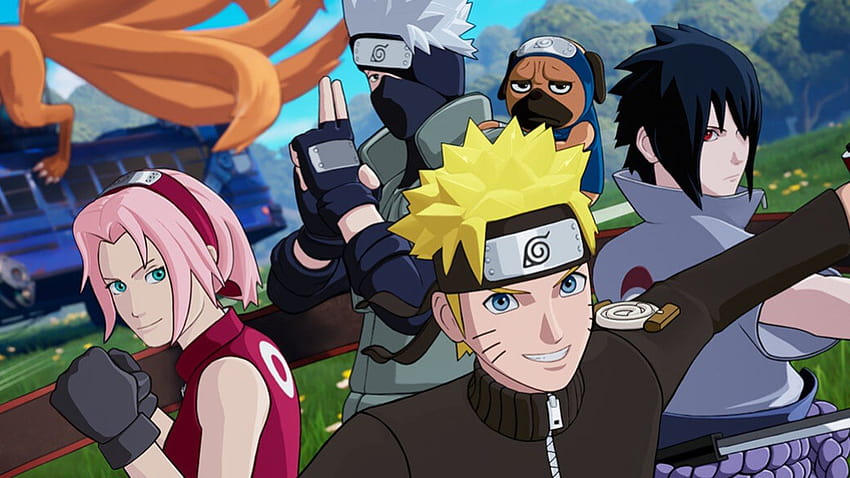Believe It! Naruto And Team 7 Have Arrived In Fortnite, naruto and team 7 x fortnite HD wallpaper