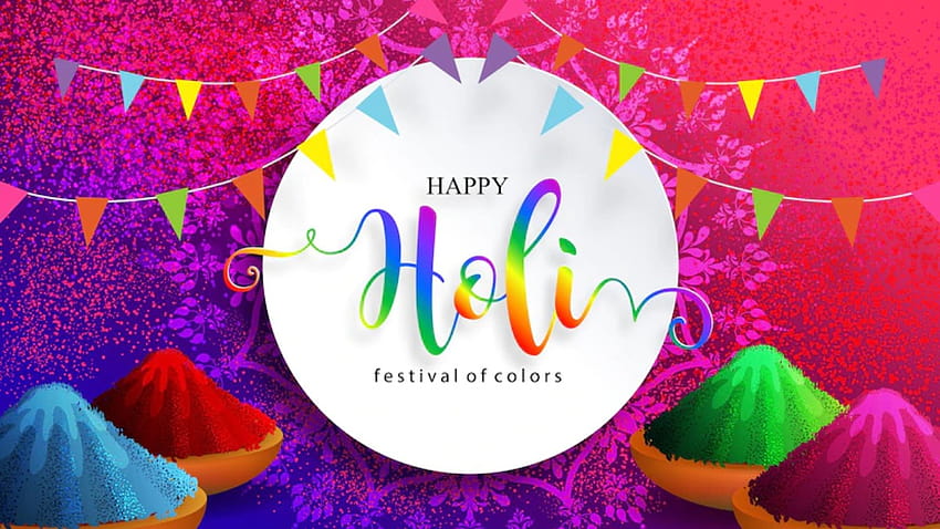Holi 2022: Best Wishes, SMS, , WhatsApp & Facebook Status for your loved ones, happy holi 2022 HD wallpaper