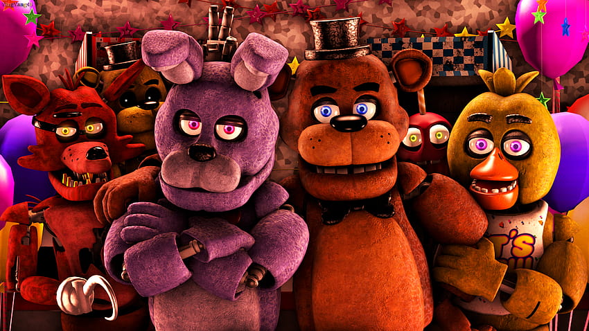 Compre Pesadelo bonito Fnaf Cinco noites na localização irmã de