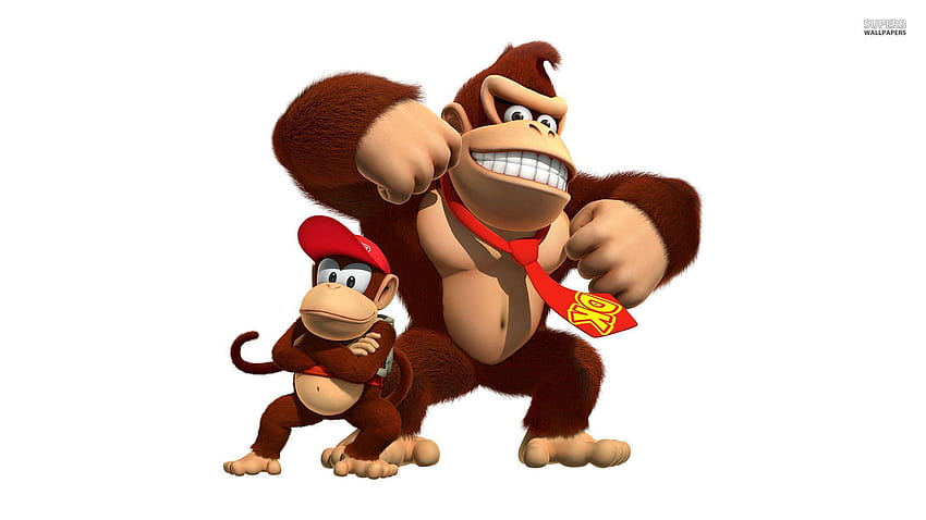 Donkey Kong and Backgrounds and Large, diddy kong HD wallpaper