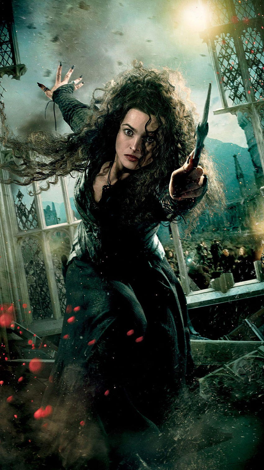 Bellatrix Lestrange Harry Potter HD phone wallpaper