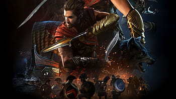 Alexios and Kassandra Assassins Creed Odyssey 8K Wallpaper - Best Wallpapers