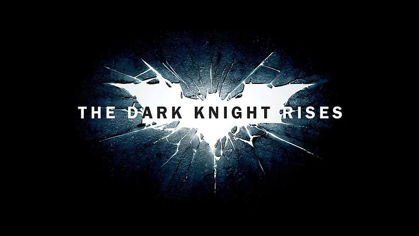 The Dark Knight Rises Completo y s, el logotipo de Dark Knight Rises fondo de pantalla