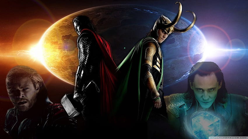 Thor and loki HD wallpaper | Pxfuel