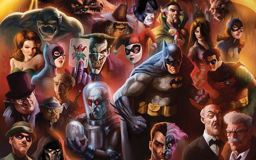 DC Comics Personnages dc comics sumac vénéneux, dc comics super méchants Fond d'écran HD