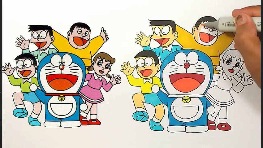 Doraemon And Friends And Family For Drawing Easy How To Draw, doraemon and  family HD wallpaper | Pxfuel