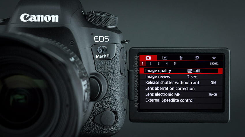 Revisão da Canon EOS 6D Mark II papel de parede HD