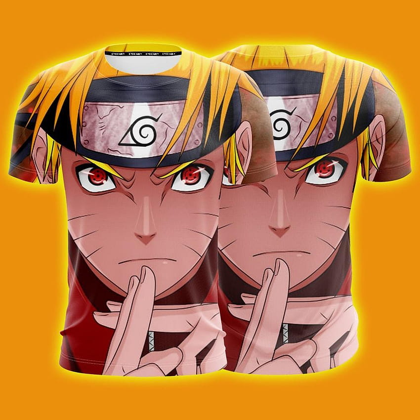 Naruto With Sharingan Eyes Shadow Clone Technique 3D T HD phone wallpaper