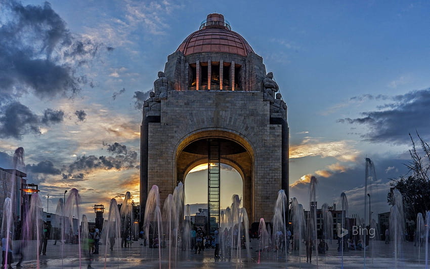 Monumento a la Revolución in Mexico City, cdmx HD wallpaper