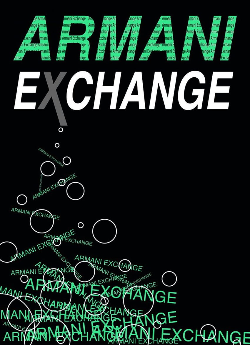 Armani Exchange posted by Christopher Tremblay HD phone wallpaper