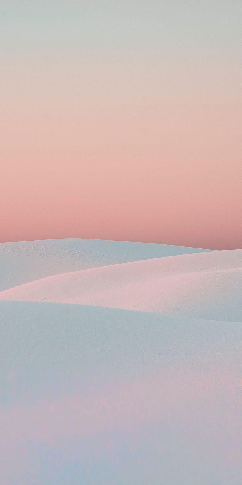 Zachód słońca, biała pustynia, wydmy, przyroda, biała pustynna wydma Tapeta na telefon HD