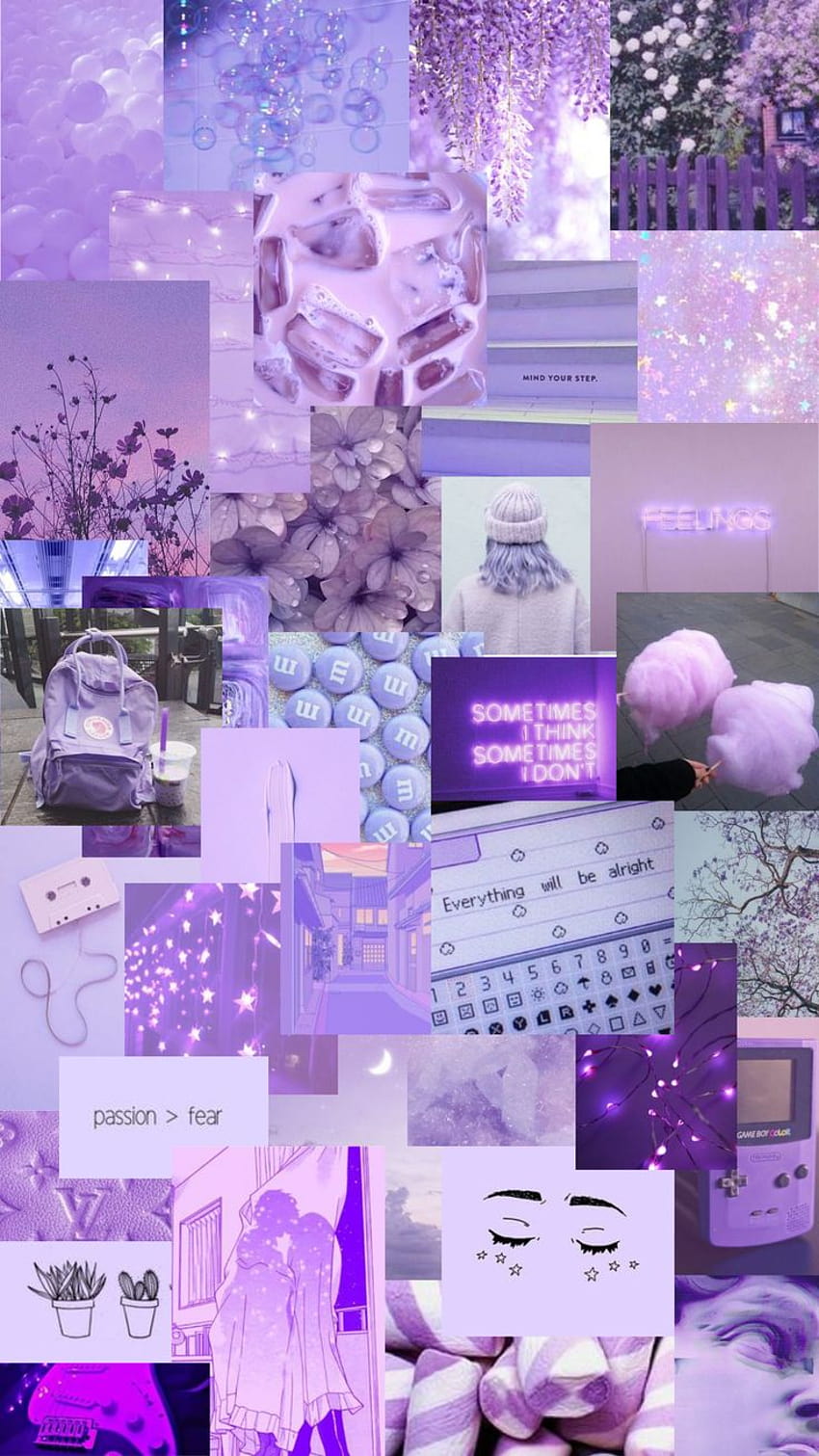 Purple aesthetic lockscreen, gaming purple girl HD phone wallpaper | Pxfuel