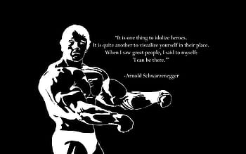 arnold bodybuilding wallpaper conquer