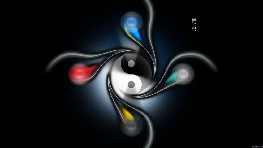 6 Ying Yang, nature yin yang HD wallpaper