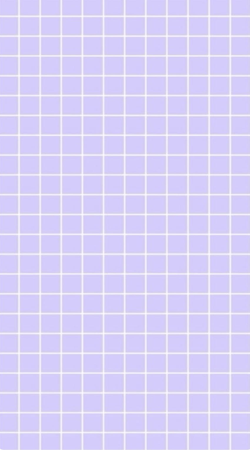 Pastel Purple Pastel Aesthetic Grid, viola pastello Sfondo del telefono HD