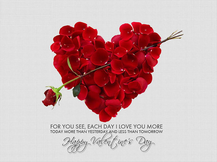 Valentine's Day in PSD ...creatives, floral valentines day HD wallpaper
