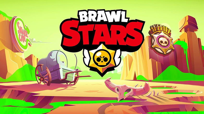 Brawl Stars di Supercell è ora disponibile, logo delle stelle di rissa Sfondo HD