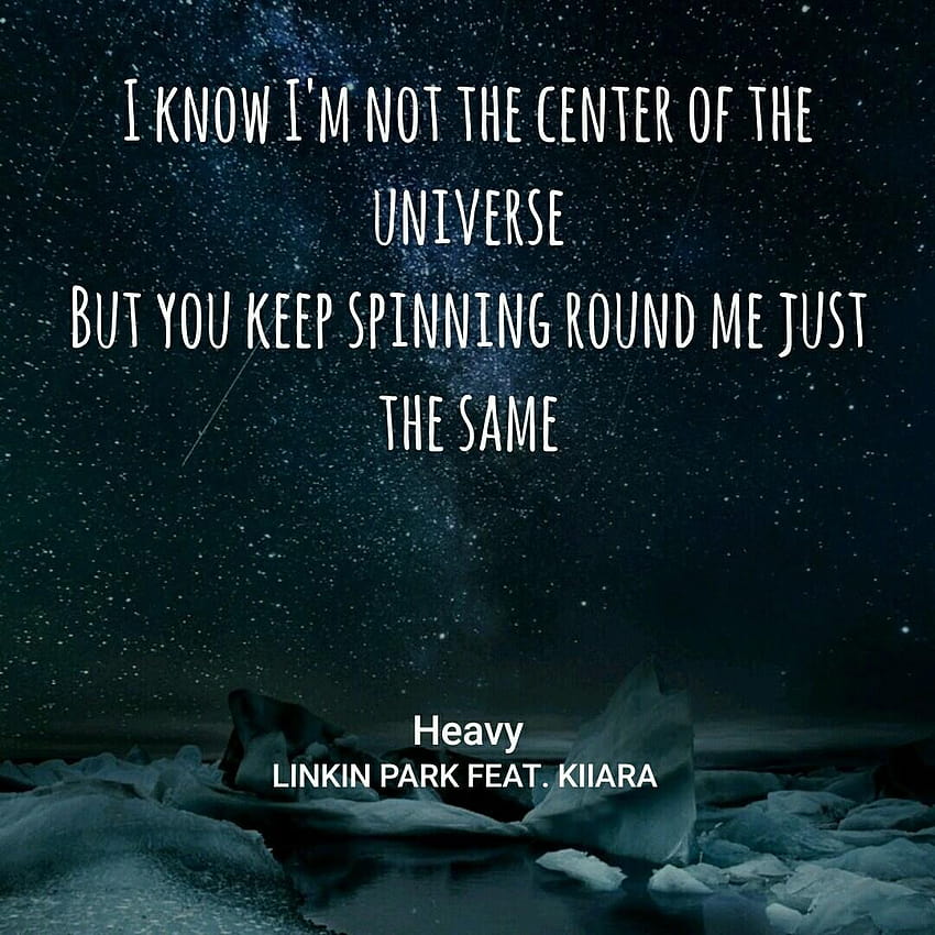 Linkin Park Feat Kiiara Heavy Wp4205872, linkin park lyrics HD phone wallpaper