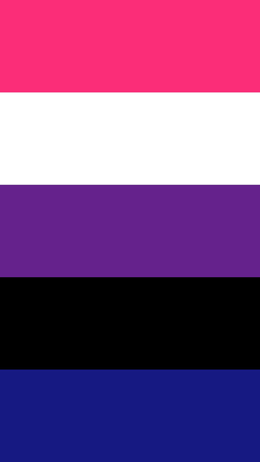 Bandeira de gênero fluido, pansexual de gênero fluido Papel de parede de celular HD
