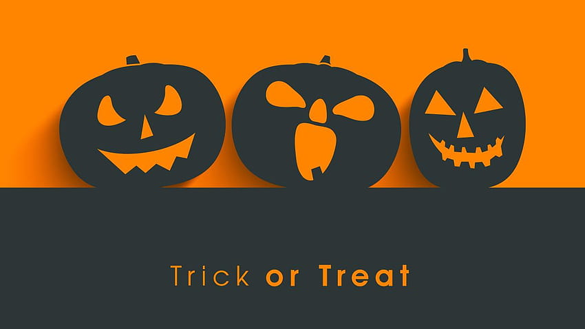 Trick or Treat Halloween HD wallpaper