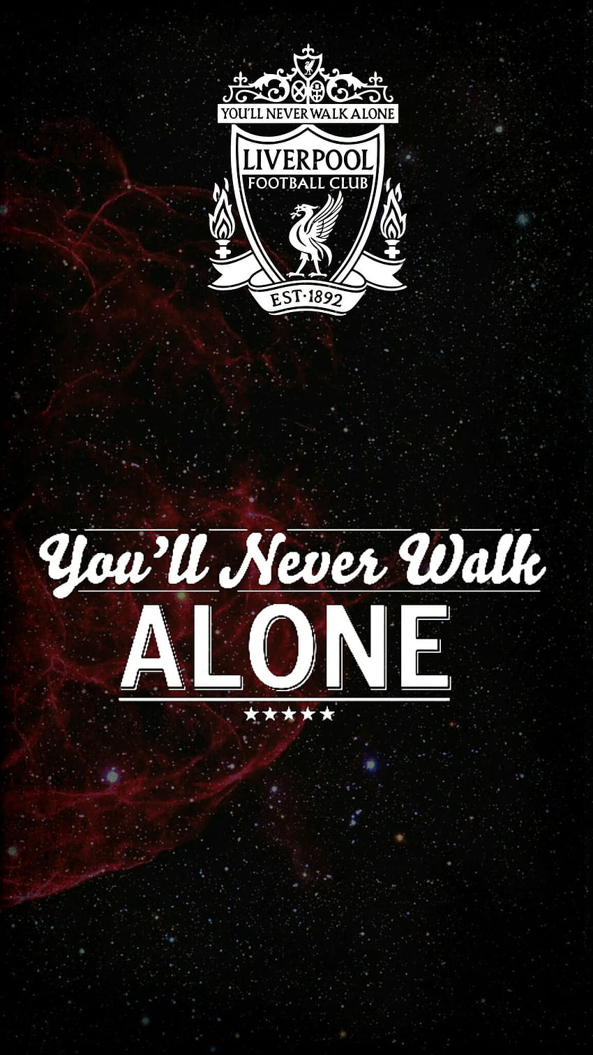 Liverpool You Never Walk Alone, ливърпулски телефон HD тапет за телефон