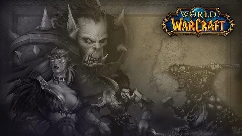 Reelaboré la de carga original de Vanilla, World of Warcraft Classic. fondo de pantalla