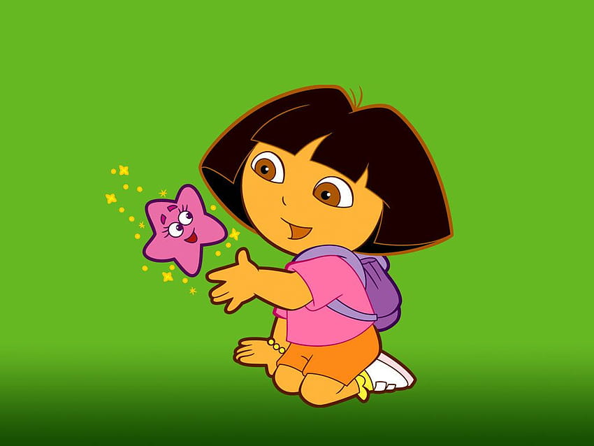 독특한 Dora, dora buji가 있는 Dora 개요 HD 월페이퍼