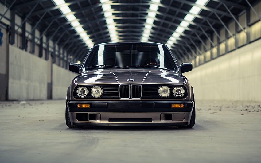 BMW E30, classic cars, tuning E30, bmw 325is HD wallpaper