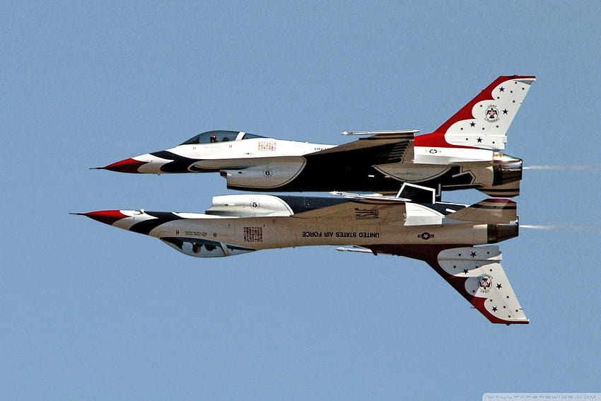 Usaf Thunderbirds F16 Fighting Falcons HD wallpaper