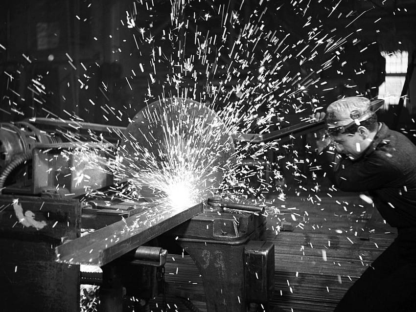 Sparks and Steel, industry HD wallpaper