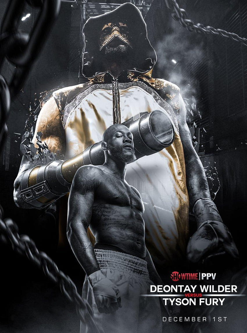 Wilder v Fury: Trio of AWESOME POSTERS designed for Dec 1, deontay wilder phone HD phone wallpaper