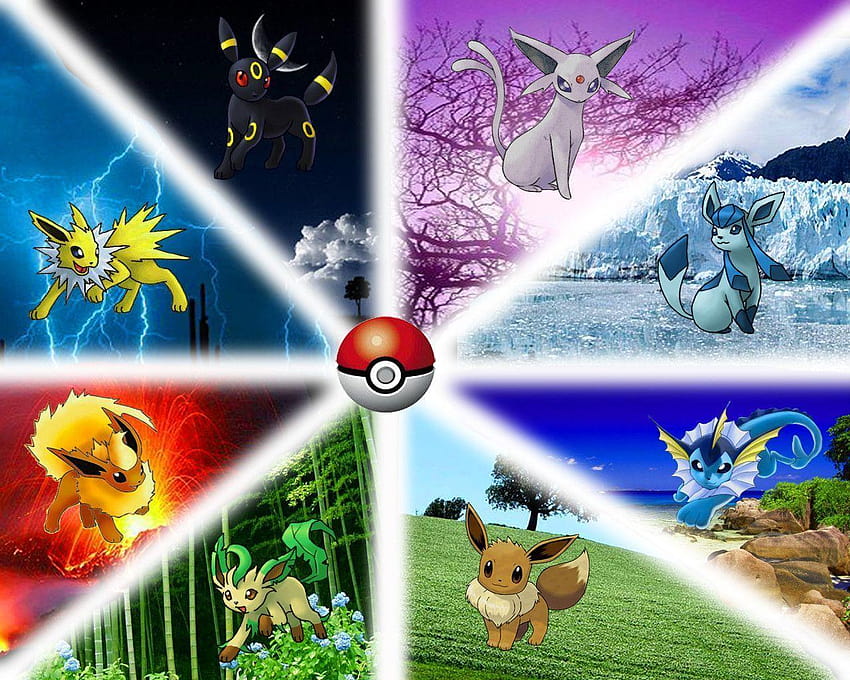 Sfondi eevee evoluzioni hd