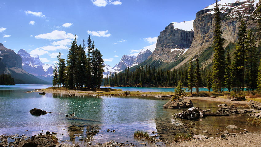 2560x1440 美しい湖の山々 PC と Mac、山と湖 高画質の壁紙