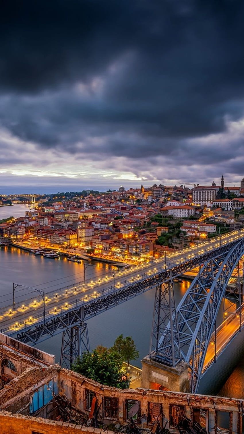 Iphone Portugal, Porto, Bridge, River, City HD phone wallpaper | Pxfuel