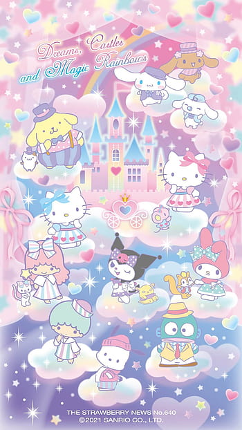 cute sanrio characters wallpaper