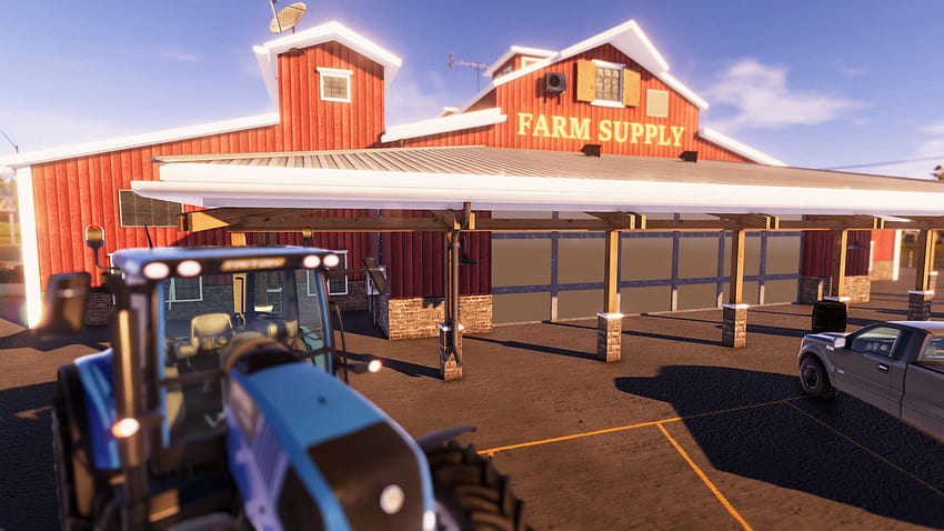Real Farm – Złota Edycja trafi na PC, PlayStation 4 i Xbox One, wprowadzając wzbogacające środowisko wirtualnej farmy, złota edycja prawdziwej farmy Tapeta HD