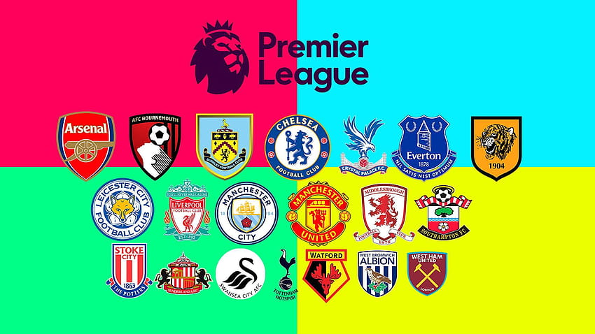 2017/2018 イングランド プレミア リーグ シーズンの賭けのヒント、2018 イングランド プレミア リーグのロゴ 高画質の壁紙